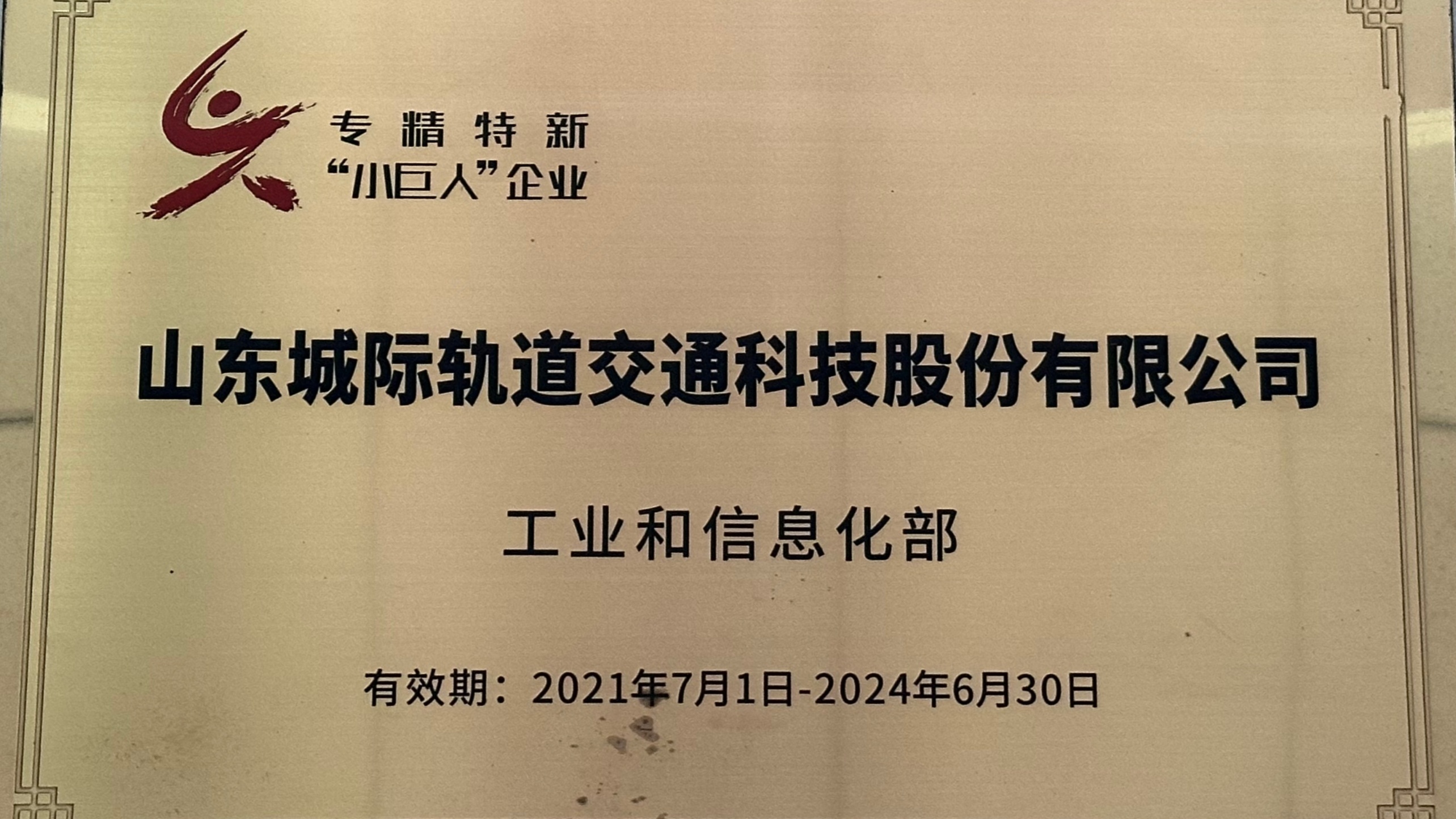 国家专精特新小巨人企业